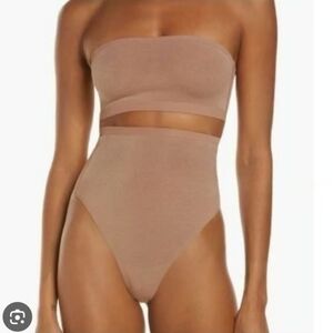 Skims Power Mesh High Waist Thong Size Medium